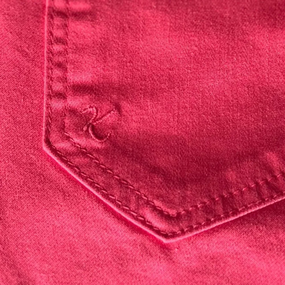 KUT from the Kloth Crop Skinny Stretch Denim Jean in Honeysuckle, Size 6. NWT!